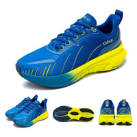 ONEMIX White Road Running Shoes for Men Air Cushion Outdoor Sport Shoes Male Trainers Summer Jogging Shoes Women Footwear