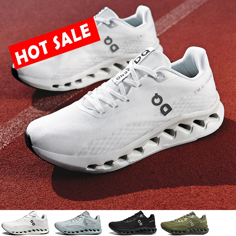 Summer New Shock Absorbing Casual Sports Shoes Off Road Running Men's and Women's Shoes Fashion Trend Golf Shoes