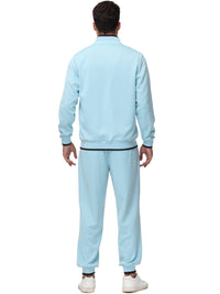 Men'S Tracksuits Sweatsuits for Men Set Track Suits 2 Piece Casual Athletic Jogging Warm up Full Zip Sweat Suits Grayblue M