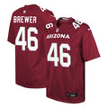 Aaron Brewer Youth Nike  Cardinal Arizona Cardinals Custom Game Jersey
