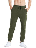 Men's 27" Cotton Sweatpants - Army Green / 2XL
