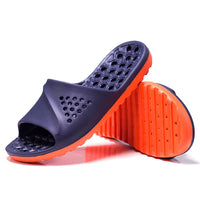 Mens Badslippers Casual Non-Slip Slides Summer Massage Flip Flops Bathroom Beach Slipper Fashion Soft Sole Man Massage Sandals