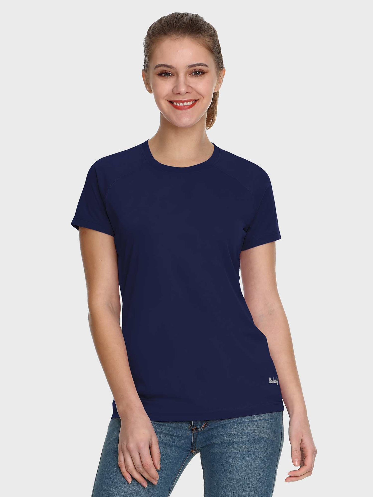 Women's Outdoor Short Sleeve T-Shirt - Cyan / S
