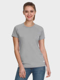 Women's Outdoor Short Sleeve T-Shirt - Light Gray / XL