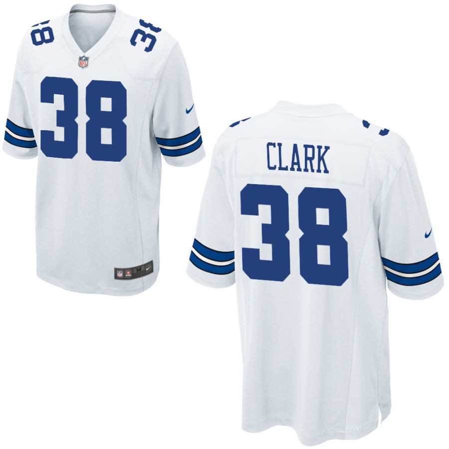 Alijah Clark Nike Dallas Cowboys Custom Youth Game Jersey
