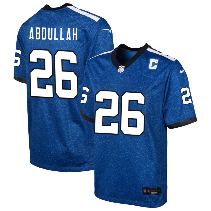 Ameer Abdullah Youth Nike  Blue Indianapolis Colts Indiana Nights Alternate Custom Game Jersey