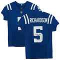 Anthony Richardson Indianapolis Colts Autographed Blue Nike Elite Jersey