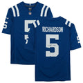 Anthony Richardson Indianapolis Colts Autographed Blue Nike Limited Jersey