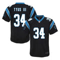 Anthony Tyus III Youth Nike  Black Carolina Panthers Custom Game Jersey