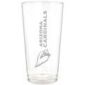 Arizona Cardinals Etched 16oz. Vertical Rally Cry Pint Glass