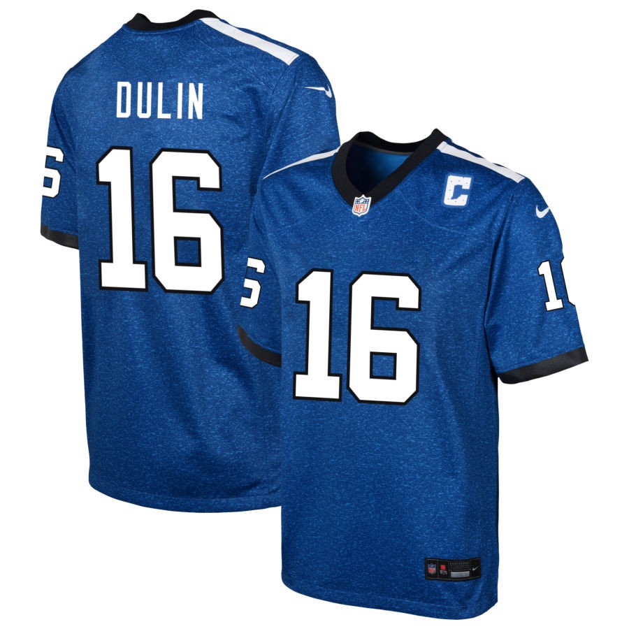 Ashton Dulin Youth Nike  Blue Indianapolis Colts Indiana Nights Alternate Custom Game Jersey