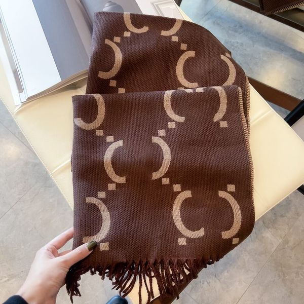Designer Fashion Cashmere wool Scarves Womens and mens Wraps Classic Plaid Women Men scarf warmth wintertime Scarf with box