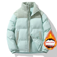Unisex Winter Versatile Stand-collar Padded Coat