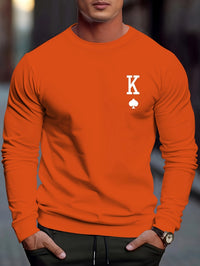 Short-sleeved Men's Long-sleeved Top