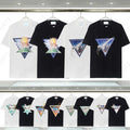 t shirts fashion designer t shirt men summer clothes Crew Neck Quick Dry Apparel Tops Chest Letter Shirt High Street Short Sleeve tees mens tshirt size S-3XL