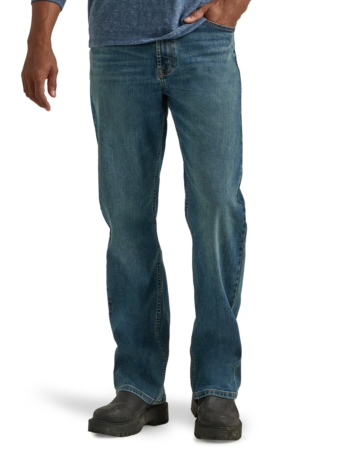 Men'S and Big Men'S Relaxed Bootcut Jean
