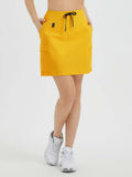 Women's 16" UPF 50+ Quick-Dry Hiking Cargo Skort - Yellow / 3XL