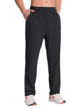 Men's Stretch Waist Tapered Joggers - Black / XL