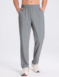 Men's Stretch Waist Tapered Joggers - Gray / 2XL