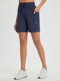 Evening Drift UPF 50+ 7" High-Rise Shorts - Peacoat / L
