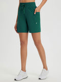 Evening Drift UPF 50+ 7" High-Rise Shorts - Botanical Garden / 2XL