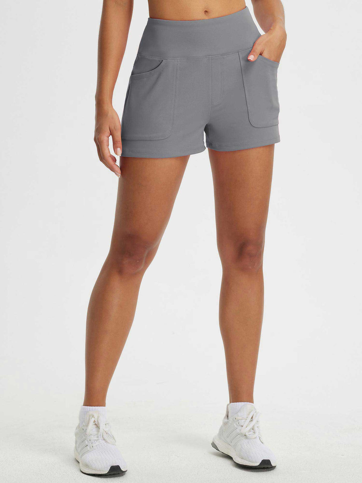 Secret Breeze 2.5" Slim Fit Shorts - Smoked Pearl / 2XL