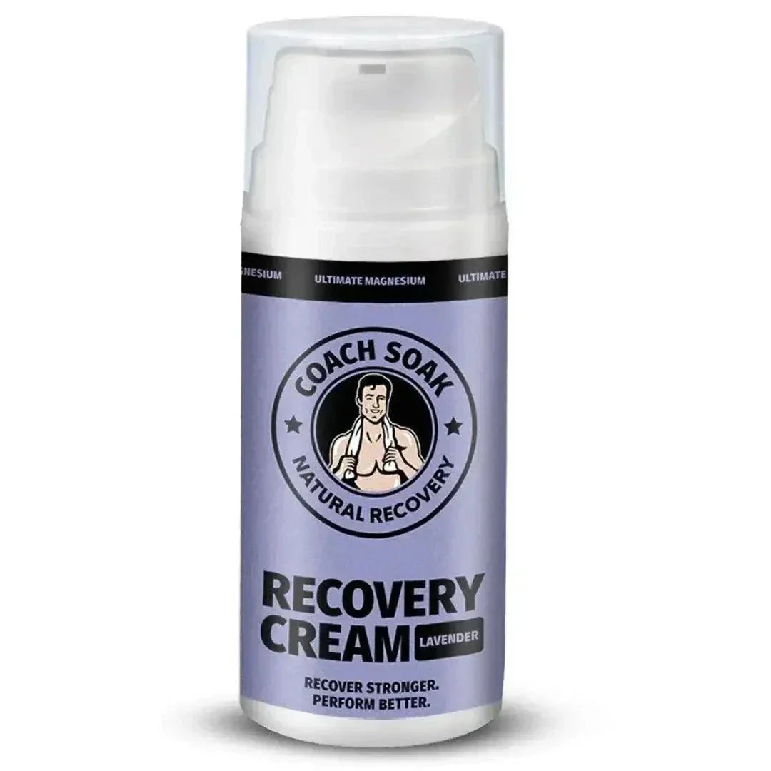 Coach Soak Magnesium Recovery Cream - Calming Lavendar Angles90®