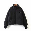 Womens Coat Women Outdoo Puffer Jacket Women European American Loose Winter Jacket Women's Clothing Long Sleeve Casual Zippers Windproof Parkas Coats 5A