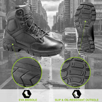 Men'S Guard Zippered 6" Soft Toe Tactical Boots