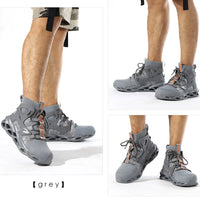 Ultimate Indestructible Steel Toe Work Boots for Men - Size 12 Safety Shoes