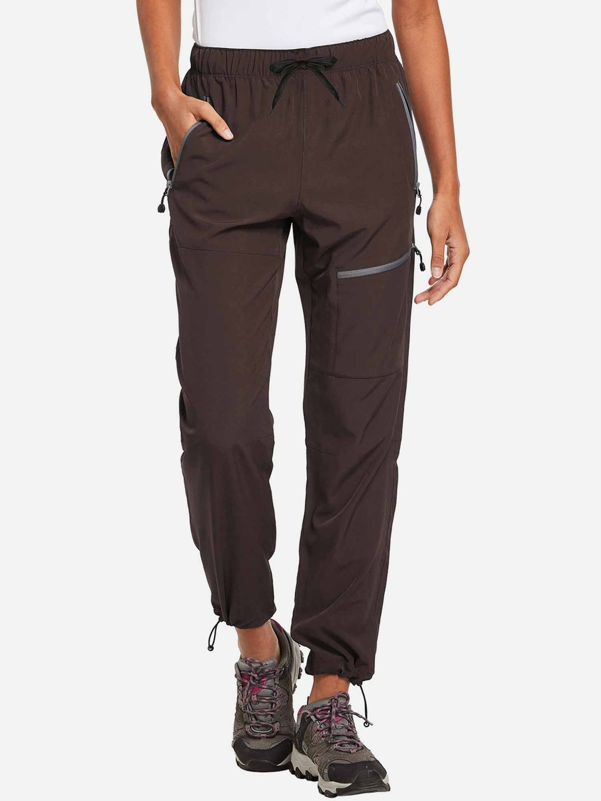 Laureate UPF50+ DWR Hiking Pants (Petite) - Dark Brown / 3XL