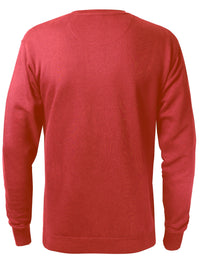 Mens Premium Fleece Crewneck Sweatshirt Casual Brushed Cotton Sweater