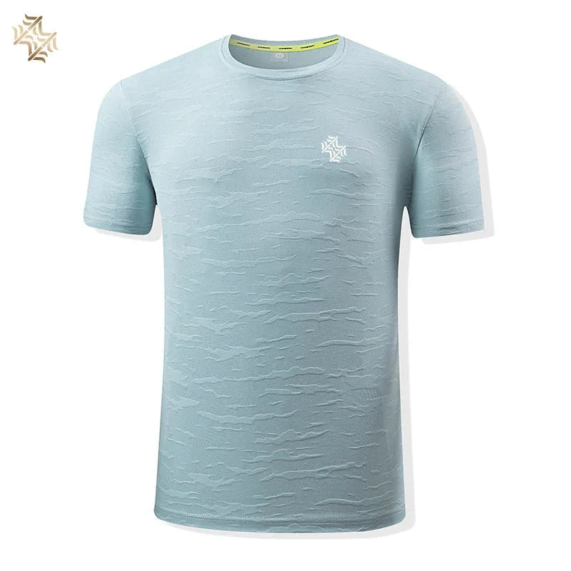SBWL High quality man Outdoor hiking mountaineering Tees running weight loss fitness sports quick drying T-shirt Breathable Tops VibeFlex Sports