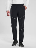 Elastic Waist Fleece Mountain Pants - Gray / XL