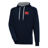 Men's Antigua  Navy Chicago Bears Victory Pullover Hoodie